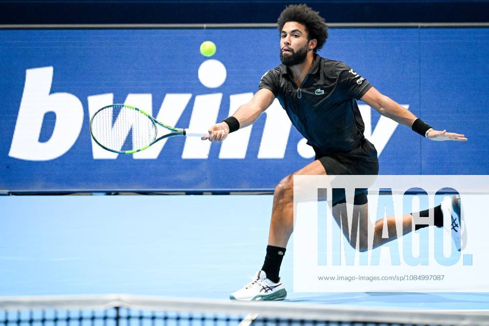 French Arthur Fils pictured in action during the semi final of the European Open ATP, Tennis Herren tennis tournament in Brussels, on Saturday 24 October 2026. This year s edition of the tournament is taking place from 17 to 25 October ELIASxROM x190914343x