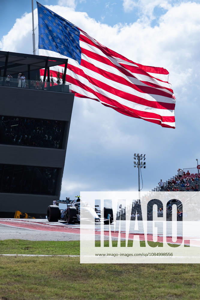 AUSTIN, UNITED STATES, OCT 23: Oliver Bearman of Great Britain driving the (87) TGR Haas F1 Team F1 VF-26 during the qualifying ahead of the F1 Grand Prix of United States at Circuit of The Americas on October 23, 2026 in Austin, Texas (photo by Richard Callis Sports Press Photo)