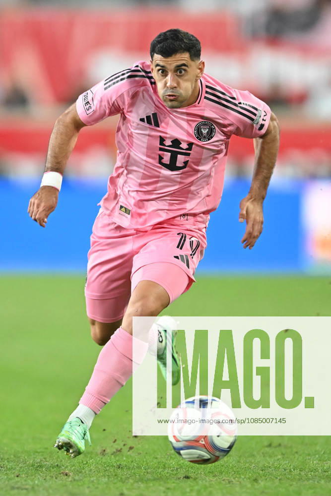Harrison, New Jersey United States of America. 24 Oct, 2026. Inter Miami CF forward GERMAN BERTERAME (19) in action at Sports Illustrated Stadium New York Red Bulls defeat Inter Miami CF 2 to 0. Credit: , Jr. Zuma Press MLS, Fussball Herren, USA 2026: New York Red Bulls 2:0 Inter Miami CF - ZUMAa301 20261024_aaf_a301_021