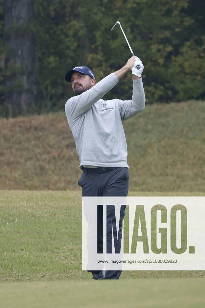 Oct 25, 2026-Cheonan, South Korea-Brandon ROBINSON THOMPSON of England action on 1th Fairway during a DP World Tour Genesis Championship Final Round at Woo Jeong Hills CC in Cheonan, South Korea. DP Tour Genesis Championship Final Round - ZUMAr168 20261025_aap_r168_011