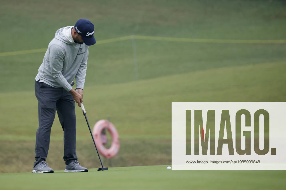 Oct 25, 2026-Cheonan, South Korea-Brandon ROBINSON THOMPSON of England action on 1th Green during a DP World Tour Genesis Championship Final Round at Woo Jeong Hills CC in Cheonan, South Korea. DP Tour Genesis Championship Final Round - ZUMAr168 20261025_aap_r168_021