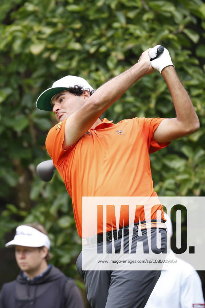 Oct 25, 2026-Cheonan, South Korea-Eugenio CHACARRA of Spain action on 9th Tee during a DP World Tour Genesis Championship Final Round at Woo Jeong Hills CC in Cheonan, South Korea. Cheonan SOUTH KOREA - ZUMAr168 20261025_aap_r168_049