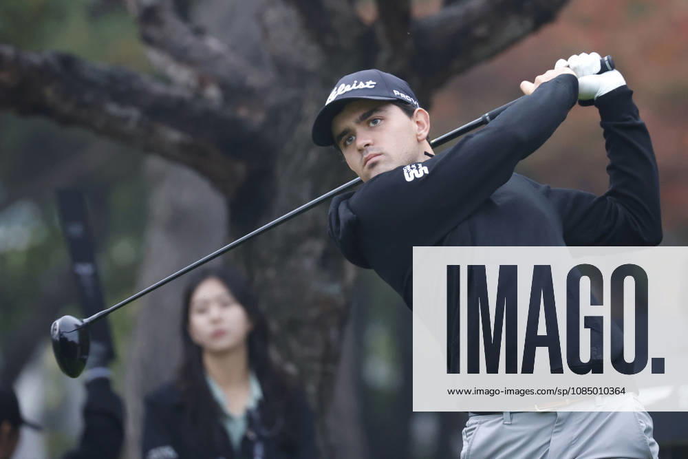 Oct 25, 2026-Cheonan, South Korea-Daniel RODRIGUES of Portugal action on 1th Tee during a DP World Tour Genesis Championship Final Round at Woo Jeong Hills CC in Cheonan, South Korea. Cheonan SOUTH KOREA - ZUMAr168 20261025_aap_r168_016