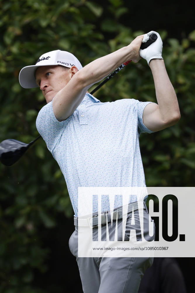 Oct 25, 2026-Cheonan, South Korea-Marcus KINHULT of Sweden action on 9th Tee during a DP World Tour Genesis Championship Final Round at Woo Jeong Hills CC in Cheonan, South Korea. Cheonan SOUTH KOREA - ZUMAr168 20261025_aap_r168_001
