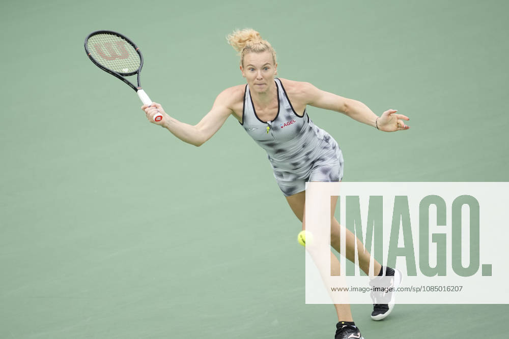 WTA, Tennis Damen Kinoshita Group Japan Open - Day 7 Katerina Siniakova (CZE) plays during her Singles Final match against Ashlyn Krueger (USA) at the 2026 Kinoshita Group Japan Open Women s tennis tournament at Utsubo Tennis Center in Osaka, Japan, on October 25, 2026. Osaka Japan