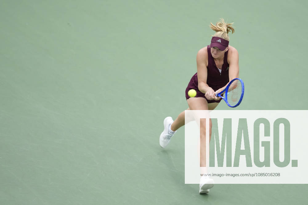 WTA, Tennis Damen Kinoshita Group Japan Open - Day 7 Ashlyn Krueger of the United States plays during her Singles Final match against Katerina Siniakova of the Czech Republic at the 2026 Kinoshita Group Japan Open Women s tennis tournament at Utsubo Tennis Center in Osaka, Japan, on October 25, 2026. Osaka Japan