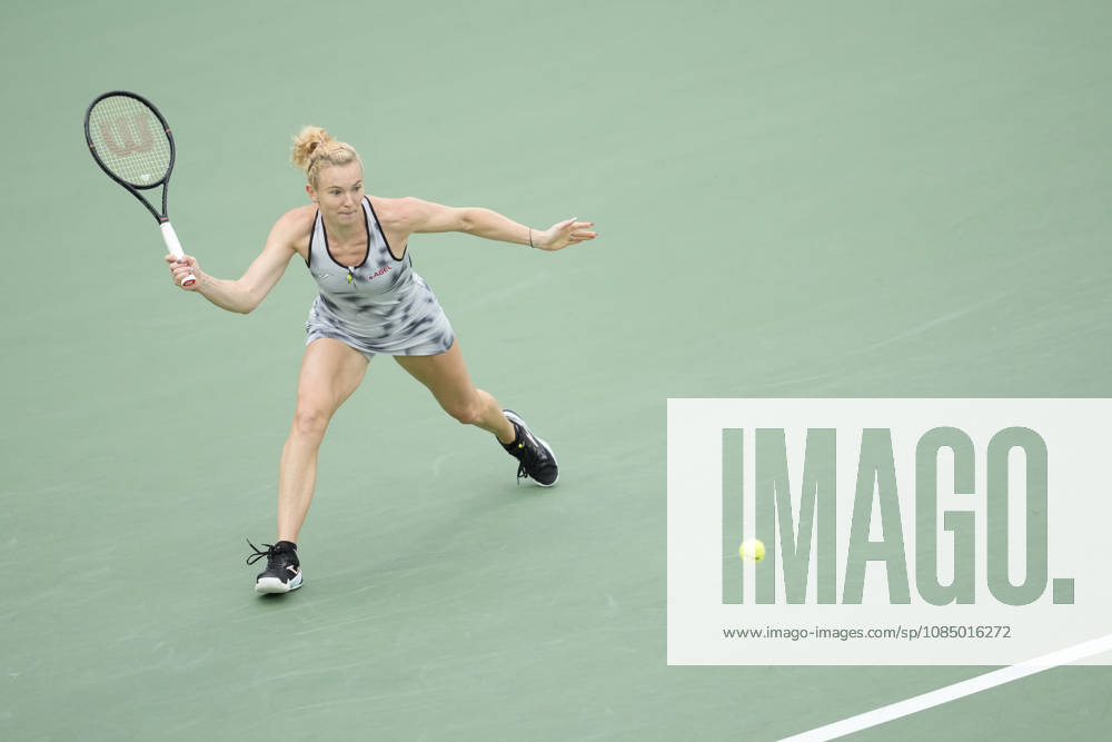 WTA, Tennis Damen Kinoshita Group Japan Open - Day 7 Katerina Siniakova (CZE) plays during her Singles Final match against Ashlyn Krueger (USA) at the 2026 Kinoshita Group Japan Open Women s tennis tournament at Utsubo Tennis Center in Osaka, Japan, on October 25, 2026. Osaka Japan