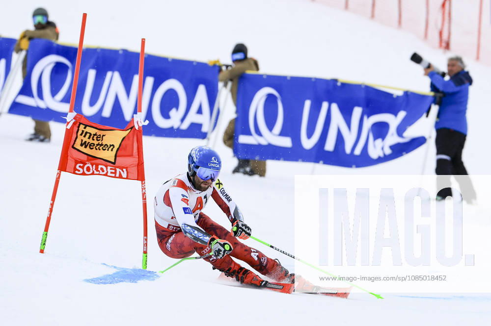 ALPINE SKIING - FIS WC Soelden SOELDEN,AUSTRIA,25.OCT.26 - ALPINE SKIING - FIS World Cup season opening, Rettenbachferner, giant slalom, men. Image shows Marco Schwarz (AUT). GEPAxpictures xWolfgangxGrebien
