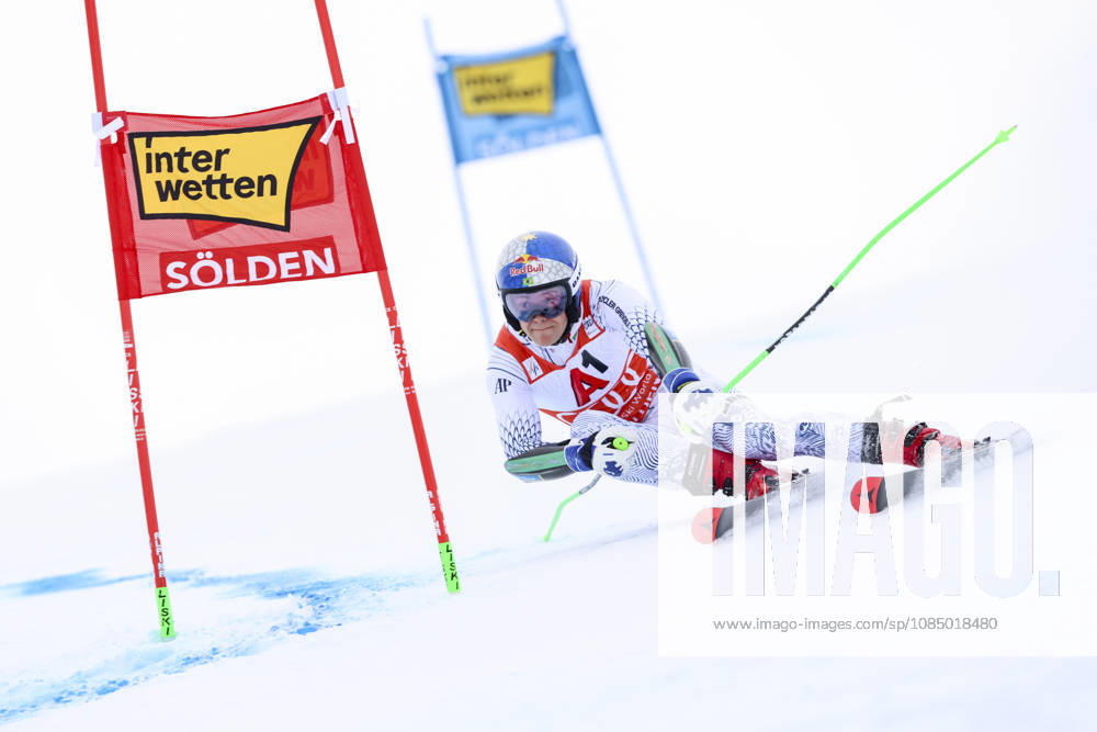 ALPINE SKIING - FIS WC Soelden SOELDEN,AUSTRIA,25.OCT.26 - ALPINE SKIING - FIS World Cup season opening, Rettenbachferner, giant slalom, men. Image shows Lucas Pinheiro Braathen (BRA). GEPAxpictures xMathiasxMandl