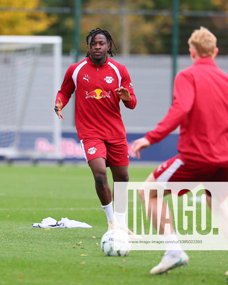 RB Leipzig Training, Bundesliga, Leipzig, October 25, 2026, RBL Academy Training Center, Soccer, Bundesliga, RB Leipzig Training, Pictured: Johan Bakayoko 11, RB Leipzig, Picture Point