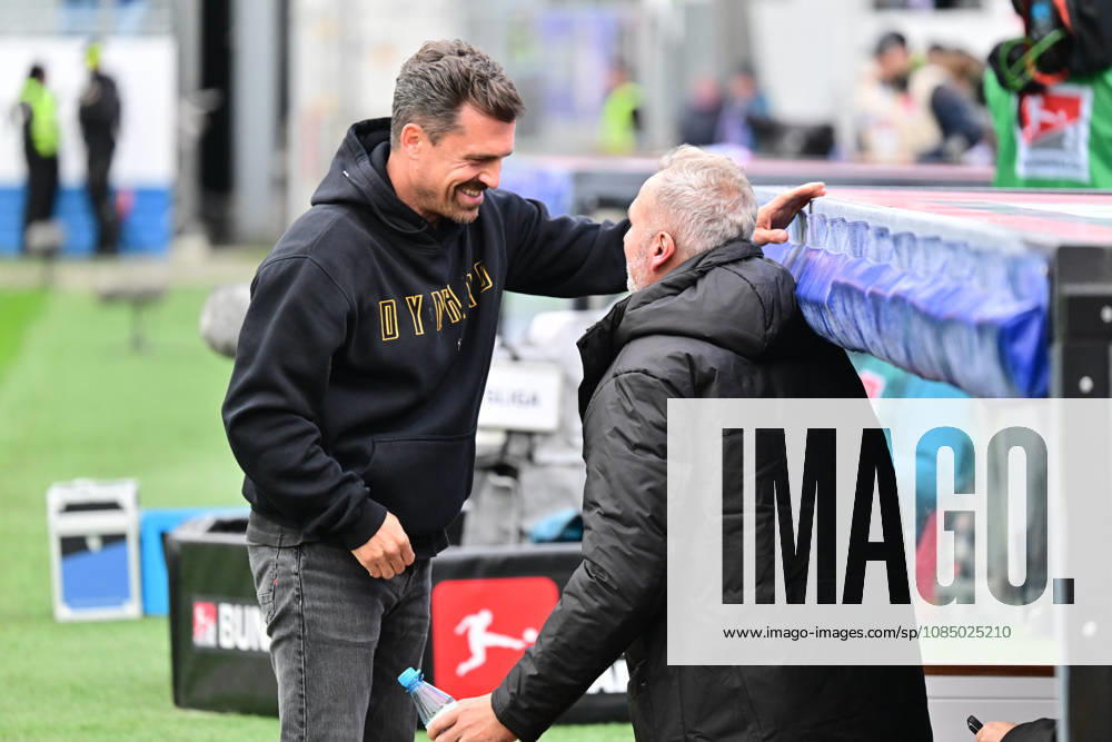 Soccer, Men s, 2nd Division Bundesliga, 2026–2027 Season, Holstein Kiel vs. SG Dynamo Dresden, Matchday 9, KSV, SGD, Holstein Stadium; Coach Tim Walter (Kiel) vs. Opposing Coach Thomas Stamm (Kiel), Holstein Stadium, Holstein Stadium, Schleswig-Holstein, Germany