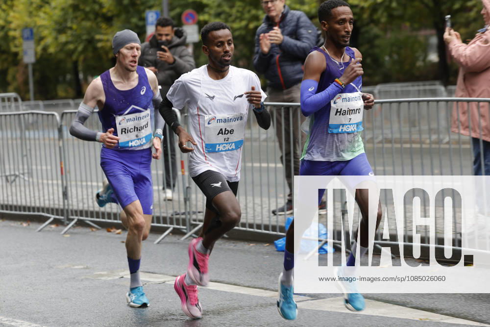 Track and Field 43rd Mainova Frankfurt Marathon European Champion Richard Ringer, LC Rehlingen Personal best: 2:05:46 In memory of a stillbirth Wed. evening Tilahun re Haimro Alame Frankfurt am Main, Hesse, Germany