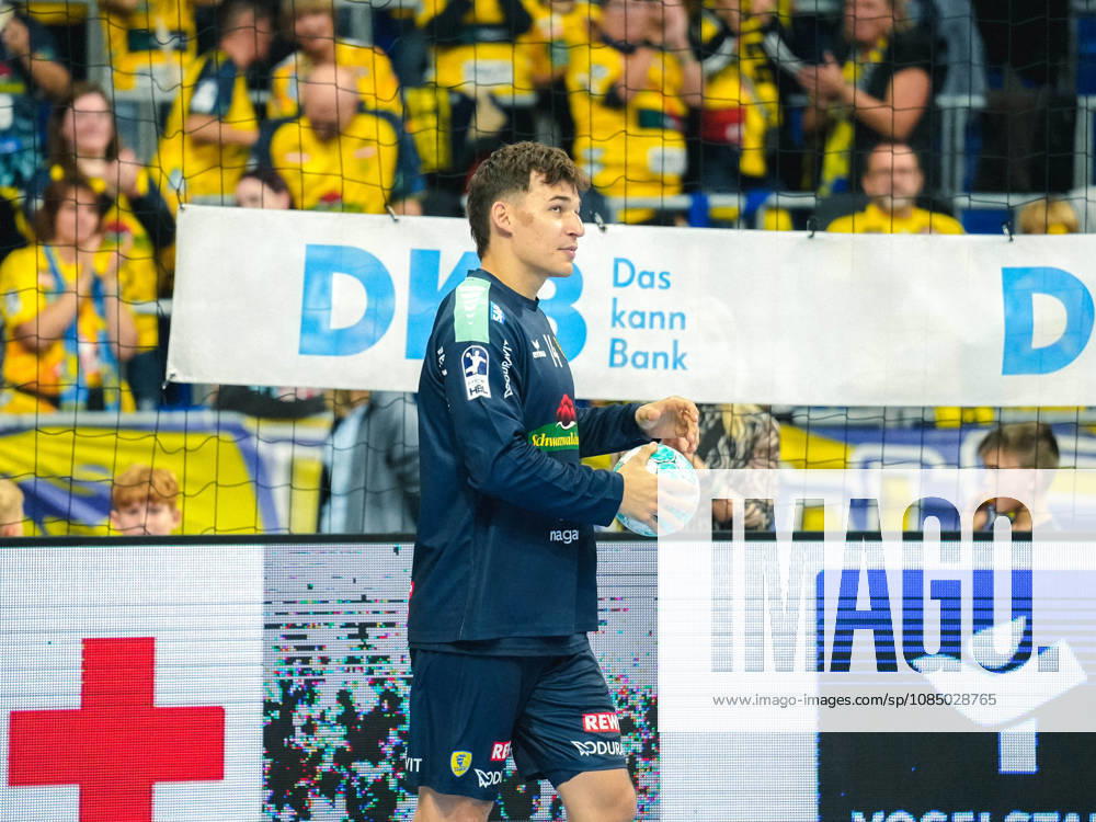 Opel HBL Handball, Rhein-Neckar Löwen vs. SC Magdeburg, from left: Gino Steenaerts, Rhein-Neckar Löwen