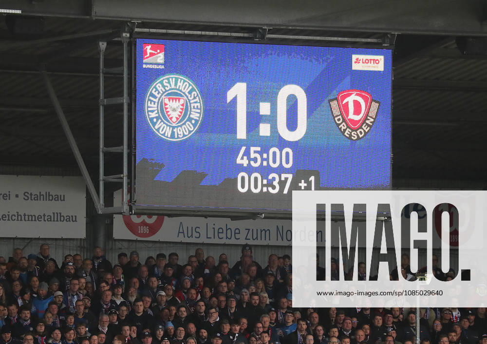 Soccer, Men s, 2026–2027 Season, 2nd Division, Holstein Stadium, Holstein Kiel vs. Dynamo Dresden. DFL regulations prohibit any use of photographs as image sequences and or quasi-video.