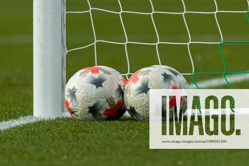 Bremen, Germany, October 25, 2026: Match balls used in the Google Pixel Women’s Bundesliga game between SV Werder Bremen and SC Freiburg at Weserstadion, Field 11, on October 25, 2026, in Bremen. Photo by Mario Hommes, DeFodi Images. DFB and DFL regulations prohibit any use OF PHOTOGRAPHS AS IMAGE SEQUENCES AND OR QUASI-VIDEO Bremen, Germany, October 25, 2026 Match balls during the Google Pixel Women’s Bundesliga match between SV Werder Bremen and SC Freiburg at Weserstadion Platz 11 on October 25, 2026, in Bremen. Photo by Mario Hommes, DeFodi Images. DFB and DFL regulations prohibit any use of PHOTOGRAPHS AS IMAGE SEQUENCES AND OR QUASI-VIDEO Photo by Mario Hommes, DeFodi Images