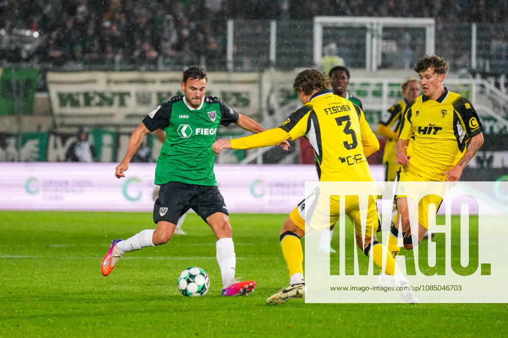 Romario Rösch, SC Preußen Münster, 43; Maximilian Fischer, Fortuna Köln, 3; German Soccer, 3rd Division, 2026–27 Season, Matchday 11, October 25, 2026; SC Preußen Münster vs. Fortuna Köln, LVM Preußenstadion Münster, North Rhine-Westphalia