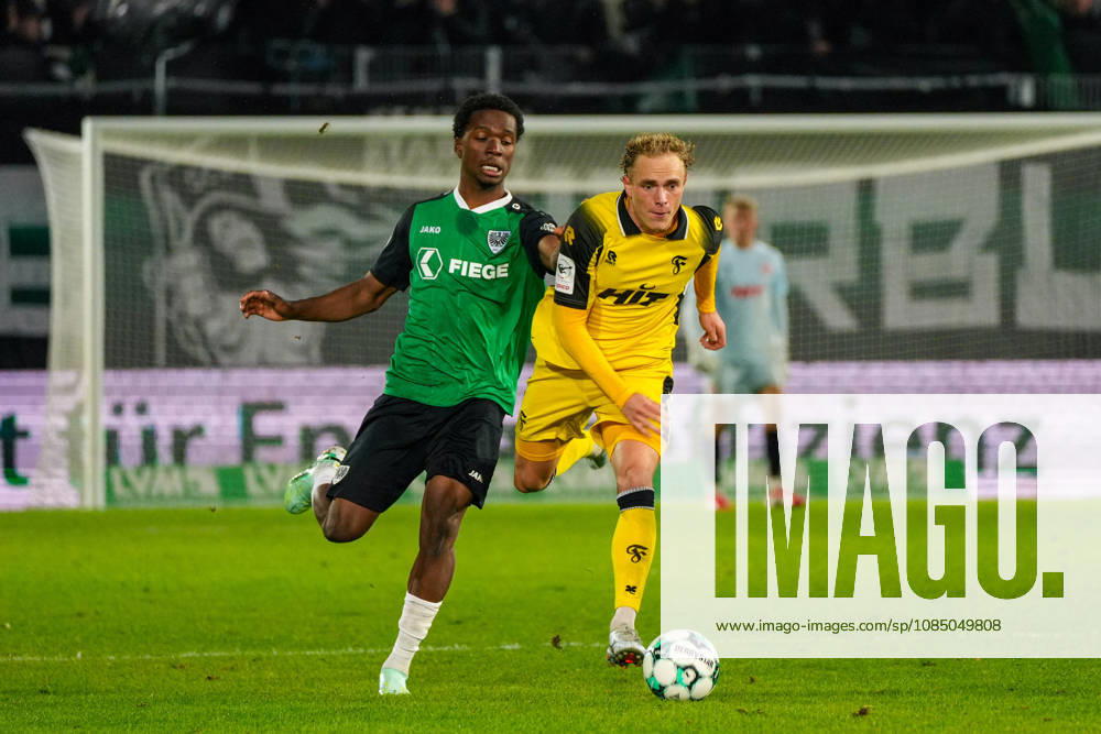 Timo Bornemann, Fortuna Köln, 19; Wesley Adeh, SC Preußen Münster, 6; Tackle; German soccer; 3rd Division; 2026–27 season; Matchday 11; October 25, 2026; SC Preußen Münster vs. Fortuna Köln, LVM Preußenstadion Münster, North Rhine-Westphalia