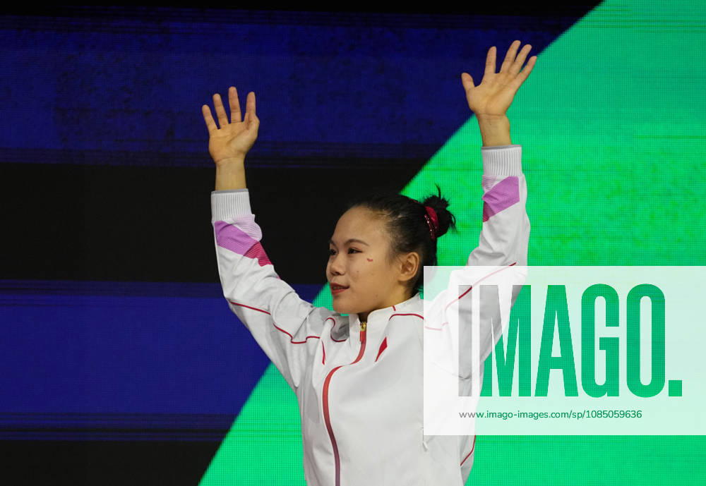 Zhang Qingying of China wins silver in the vault during the Artistic Gymnastics competition on Day 9 of the World Championships at Ahoy in Rotterdam, Netherlands, on October 25, 2026. DeFodi Images