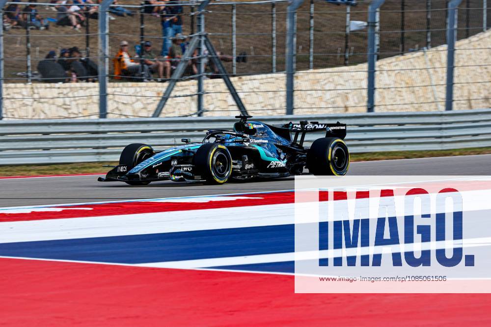 George Russell from UK, driving the (63) Mercedes-AMG PETRONAS F1 Team W17 Mercedes during United States Grand Prix - Austin - Saturday - Qualifying at Circuit of the Americas (COTA) in Austin. Italy - ZUMAm313 20261025_zsp_m313_168