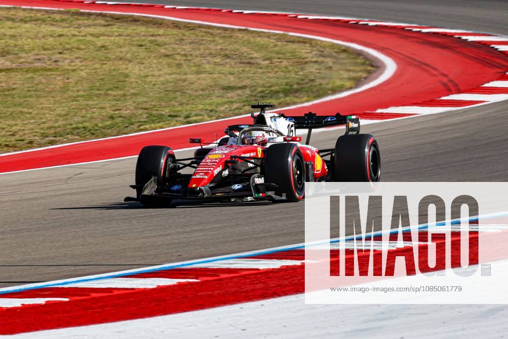 Charles Leclerc from Monaco, driving the (16) Scuderia Ferrari HP SF-26 Ferrari during United States Grand Prix - Austin - Saturday - Qualifying at Circuit of the Americas (COTA) in Austin. Italy - ZUMAm313 20261025_zsp_m313_160