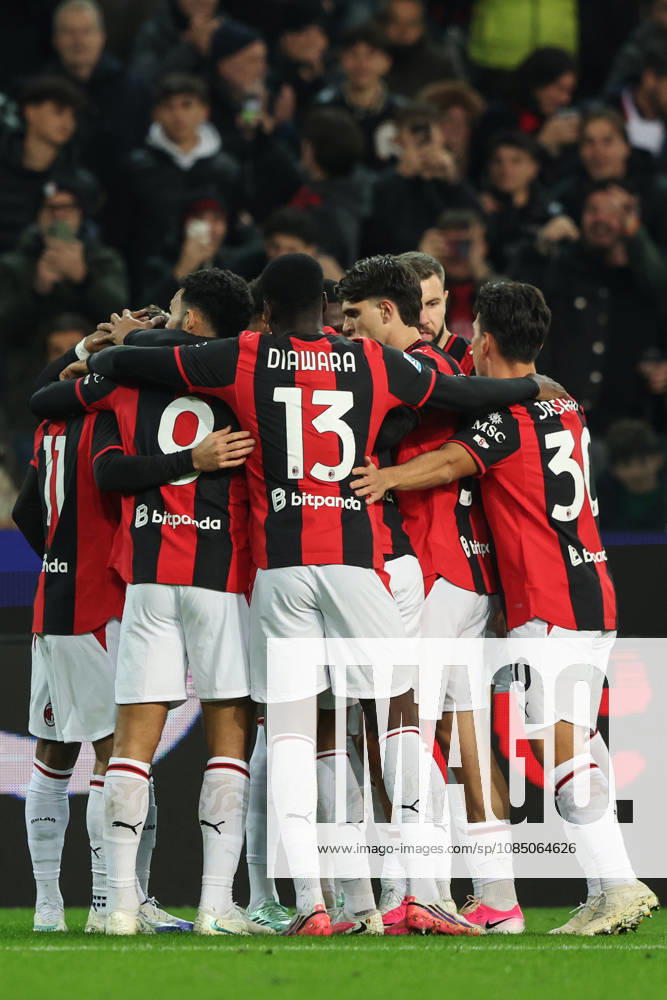 Ar Udine 25 10 2026 - campionato di calcio serie A Udinese-Milan foto Andrea Rigano Image nella foto: esultanza gol Christian Pulisic