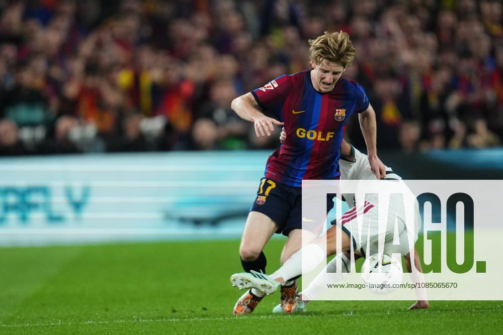 La Liga EA Sports match between FC Barcelona, Barca and Real Madrid played at Spotify Camp Nou Stadium on 25 Oct 2026 in Barcelona, Spain. (Photo by Bagu Blanco PRESSINPHOTO)