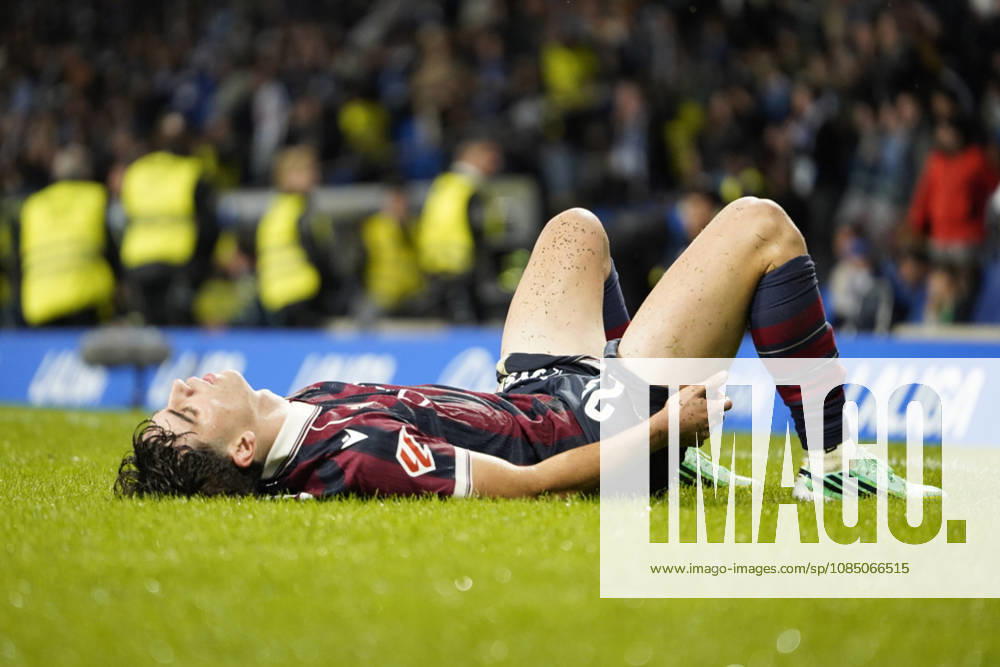 Nacho Perez of Levante UD seen during LaLiga EA Sports 26 27 game between teams of Real Sociedad and Levante UD (Mickael Ducint Ball Raw Images) San Sebastian Estadio Anoeta Spain