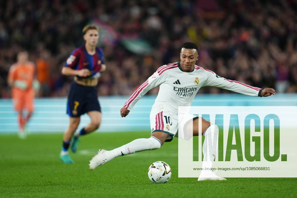 La Liga EA Sports match between FC Barcelona, Barca and Real Madrid played at Spotify Camp Nou Stadium on 25 Oct 2026 in Barcelona, Spain. (Photo by Bagu Blanco PRESSINPHOTO)