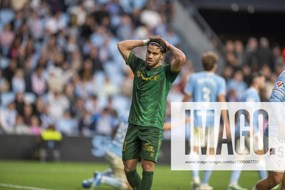 R.C. Celta vs. Real Betis Balompie, La Liga EA Sports, Matchday 10: Ez Abde takes to the field during Matchday 10 of La Liga EA Sports between R.C. Celta and Real Betis on October 25, 2026, at Abanca Balaidos Stadium in Vigo, Pontevedra, Spain