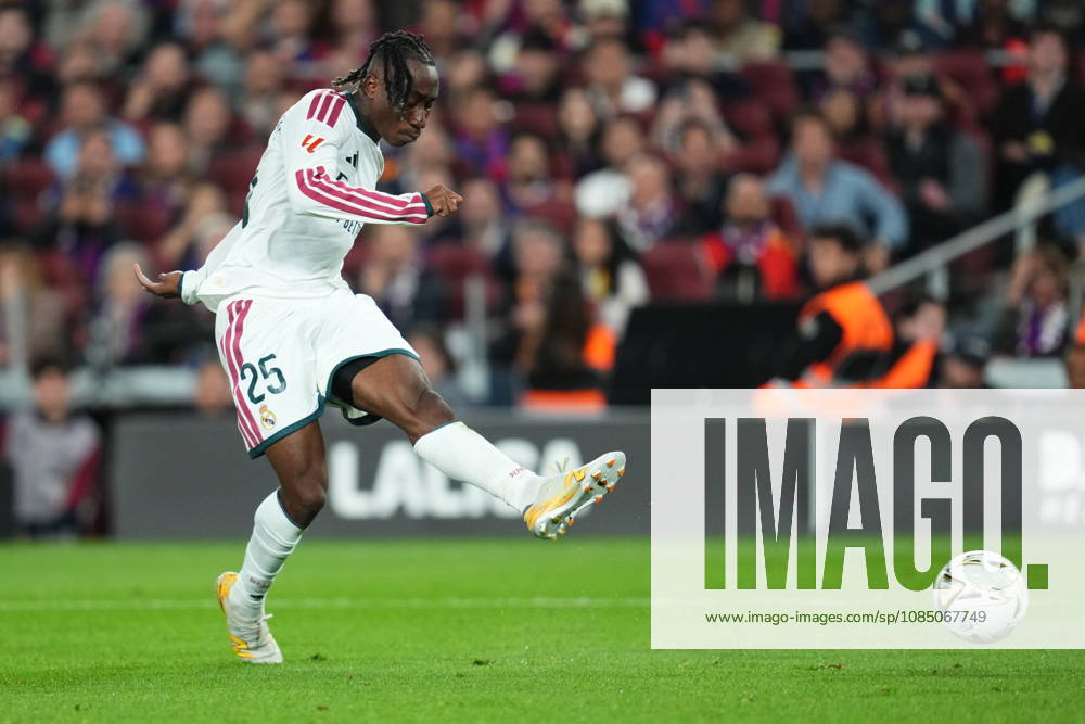La Liga EA Sports match between FC Barcelona, Barca and Real Madrid played at Spotify Camp Nou Stadium on 25 Oct 2026 in Barcelona, Spain. (Photo by Bagu Blanco PRESSINPHOTO)