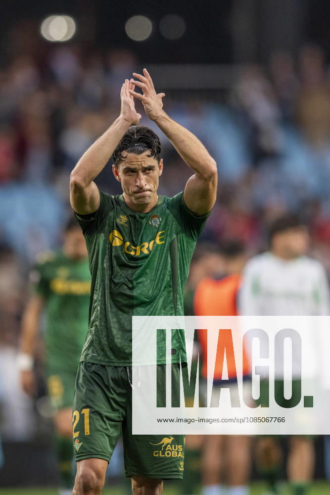 R C Celta vs. Real Betis, La Liga EA Sports,Matchday 10: Marc Roca of Real Betis during Matchday 10 of La Liga EA Sports: R.C. Celta vs. Real Betis on October 25, 2026, at Abanca Balaidos Stadium in Vigo, Pontevedra, Spain