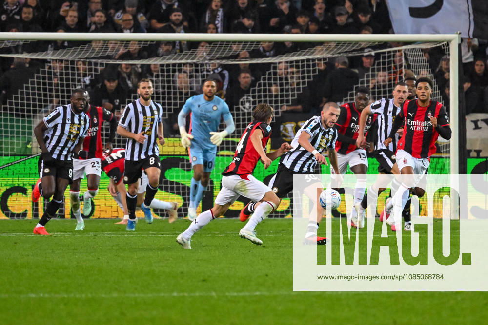 IPA90182907 - A photo of Udinese s Giorgi Chakvetadze in action during the Udinese Calcio vs. AC Milan Italian Serie A soccer match in Udine, Italy, on October 25, 2026