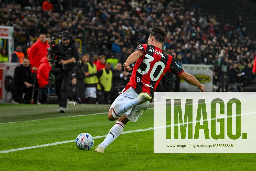 IPA90182903 - A shot of Milan s Ardon Jashari during the Udinese Calcio vs. AC Milan Italian Serie A soccer match in Udine, Italy, on October 25, 2026