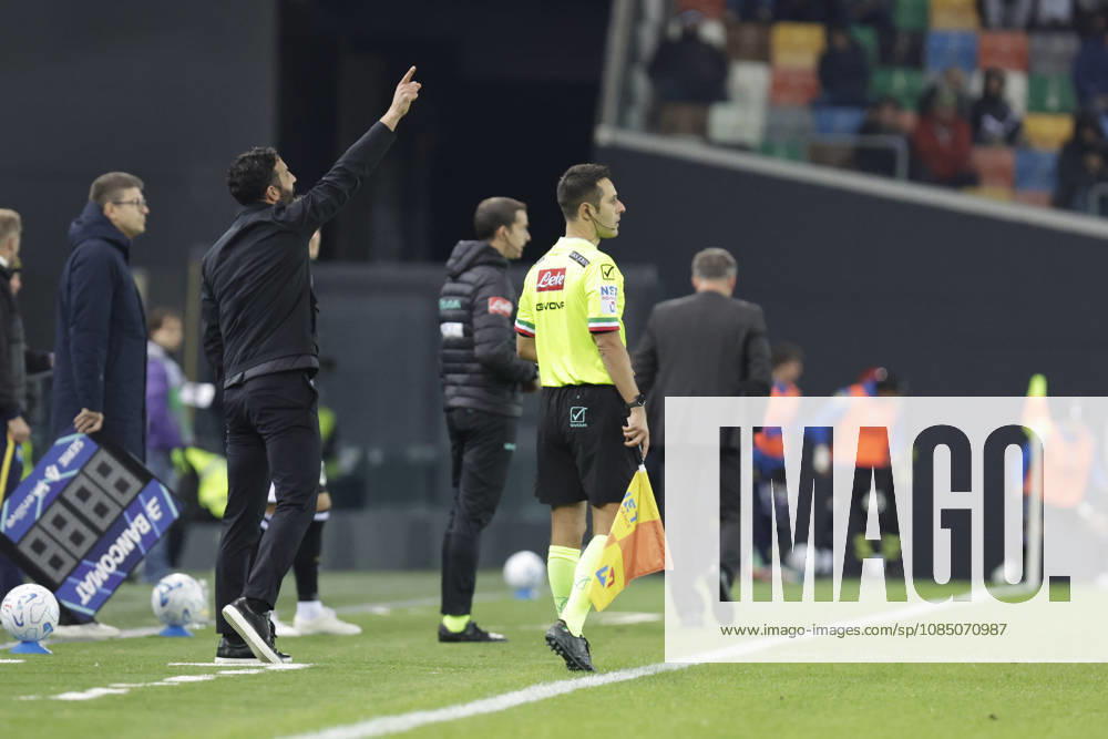 AC Milanâ€⠢s head coach Ruben Amorim during the Serie A Enilive soccer match between Udinese and Milan at the Bluenergy Stadium, north Est Italy, October 25, 2026. Udine Italy - ZUMAr199 20261025_zsp_r199_045