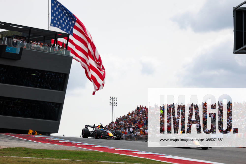 F1 - UNITED STATES GRAND PRIX 2026 03 VERSTAPPEN Max (nld), Red Bull Racing Ford RB22, action 06 HADJAR Isack (fra), Red Bull Racing Ford RB22, action during the 2026 Formula 1 United States Grand Prix, 18th round of the 2026 Formula One World Championship, WM, Weltmeisterschaft from October 23 to 25, 2026 on the Circuit of the America, in Austin, Texas, United States of America -
