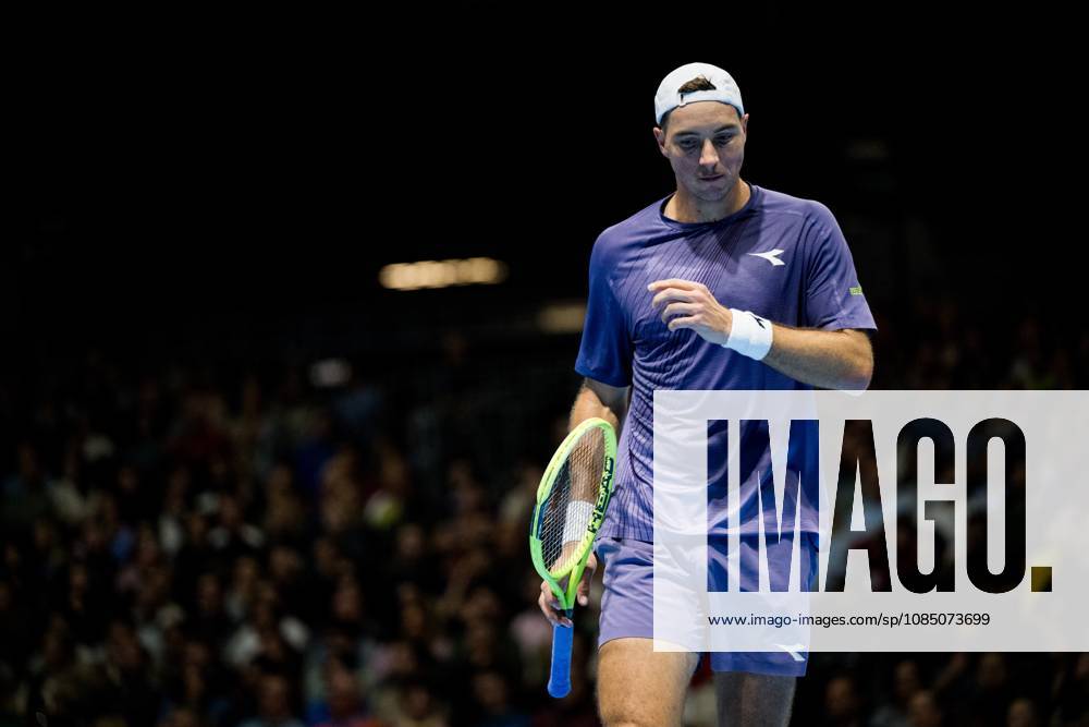 Jan-Lennard Struff of Germany pictured in action during the European Open ATP, Tennis Herren tennis tournament in Brussels, on Sunday 25 October 2026. This year s edition of the tournament is taking place from 17 to 25 October JASPERxJACOBS x191032860x