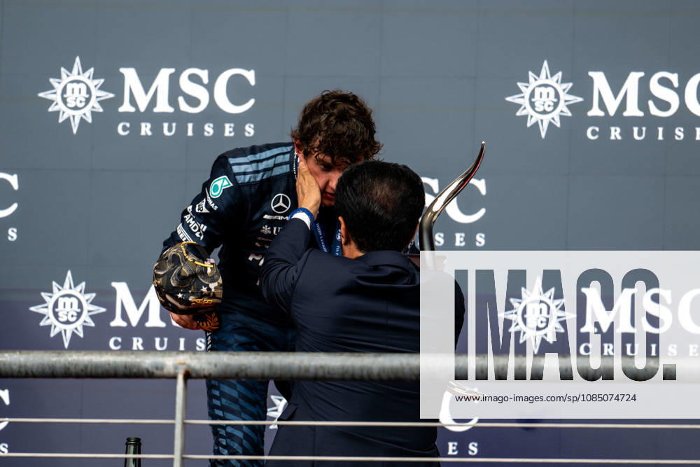 F1 - UNITED STATES GRAND PRIX 2026 KIMI ANTONELLI Andrea (ita), Mercedes AMG F1 Team W16, portrait BEN SULAYEM Mohammed (uae), President of the FIA, portrait podium during the 2026 Formula 1 United States Grand Prix, 18th round of the 2026 Formula One World Championship, WM, Weltmeisterschaft from October 23 to 25, 2026 on the Circuit of the America, in Austin, Texas, United States of America - AustinUnited States