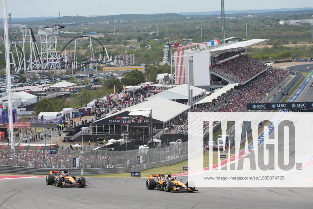 Circuit of The Americas, Austin, 2026 FORMULA 1 MSC CRUISES UNITED STATES GRAND PRIX, Lando Norris (GBR), McLaren Mastercard F1 Team, Oscar Piastri (AUS). Photo by Hasan Bratic, DeFodi Images