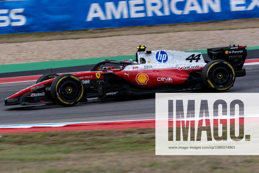 Formula One 2026: Formula 1 MSC Cruises United.States Grand Prix Oct 25 Oct 25, 2026. Lewis Hamilton (44) with Team Ferrari in action at the Formula 1 MSC Cruises United States Grand Prix, Circuit of the Americas in Austin, Texas. Kimi Antonelli wins in Austin. 2nd place goes to Charles Leclerc and 3rd place goes to Max Verstappen and Hamilton comes in 4th. Robert Backman CSM (Credit Image: Â Robert Backman Cal Media) Austin Texas USA