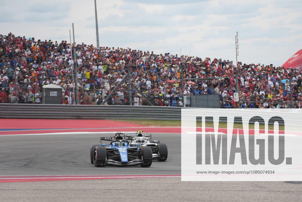 Circuit of The Americas, Austin, 2026 FORMULA 1 MSC CRUISES UNITED STATES GRAND PRIX, Alexander Albon GBR, Atlassian Williams F1 Team, Valtteri Bottas FIN, Cadillac Formula 1 Team Photo by Hasan Bratic DeFodi Images