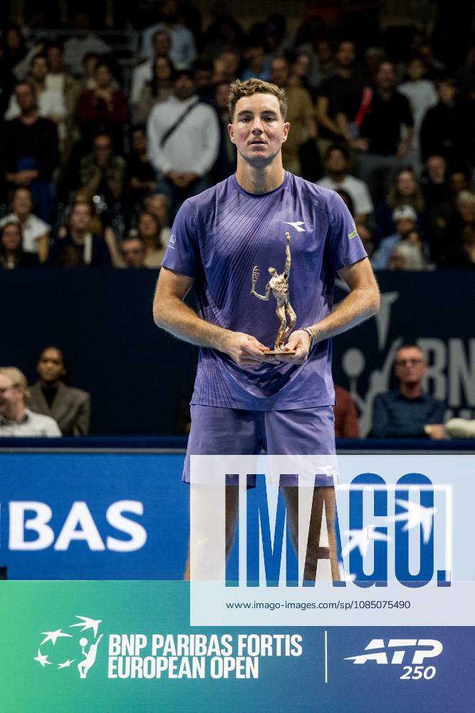 Jan-Lennard Struff of Germany pictured after the European Open ATP, Tennis Herren tennis tournament in Brussels, on Sunday 25 October 2026. This year s edition of the tournament is taking place from 17 to 25 October JASPERxJACOBS x191048232x