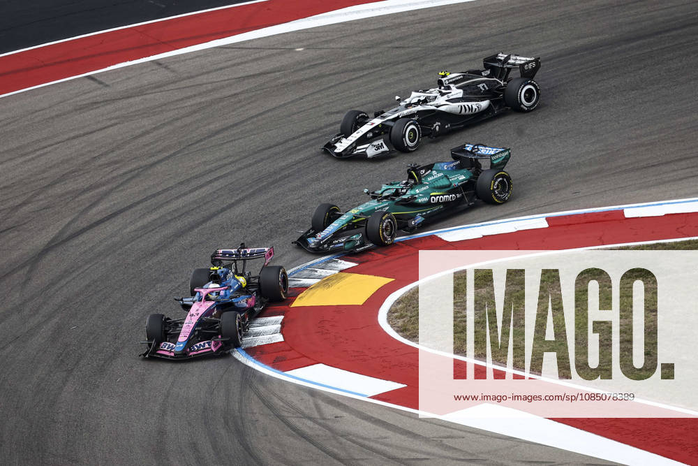 F1 - UNITED STATES GRAND PRIX 2026 43 COLAPINTO Franco (arg), Alpine F1 Team A526, action 18 STROLL Lance (can), Aston Martin F1 Team AMR26, action 77 BOTTAS Valtteri (fin), Cadillac F1 Team MAC-26, action during the 2026 Formula 1 United States Grand Prix, 18th round of the 2026 Formula One World Championship, WM, Weltmeisterschaft from October 23 to 25, 2026 on the Circuit of the America, in Austin, Texas, United States of America - AustinUnited States