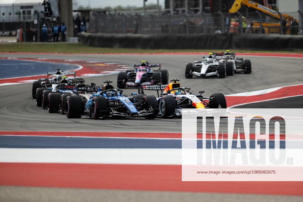 F1 - UNITED STATES GRAND PRIX 2026 start of the race, depart, 41 LINDBLAD Arvid (gbr), Visa Cash App RB F1 Team VCARB03, action 23 ALBON Alexander (tha), Williams F1 Team FW48, action during the 2026 Formula 1 United States Grand Prix, 18th round of the 2026 Formula One World Championship, WM, Weltmeisterschaft from October 23 to 25, 2026 on the Circuit of the America, in Austin, Texas, United States of America - AustinUnited States