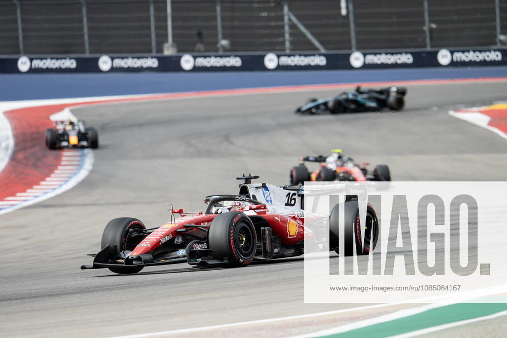 Charles Leclerc (16) with Scuderia Ferrari HP F1 Team in action during the championship race at the Formula 1 MSC Cruises United States Grand Prix, Circuit of the Americas. Austin, Texas. CSM Formula One 2026: Formula 1 MSC Cruises United States Grand Prix OCT 25 - ZUMAc04_ 20261025_faf_c04_041