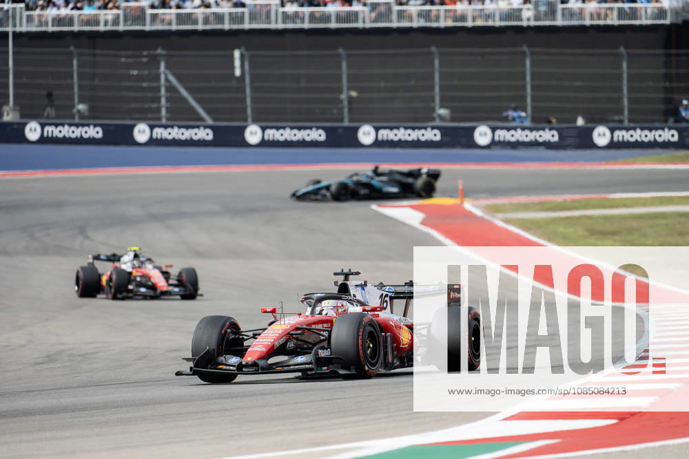 Charles Leclerc (16) with Scuderia Ferrari HP F1 Team in action during the championship race at the Formula 1 MSC Cruises United States Grand Prix, Circuit of the Americas. Austin, Texas. CSM Formula One 2026: Formula 1 MSC Cruises United States Grand Prix OCT 25 - ZUMAc04_ 20261025_faf_c04_053