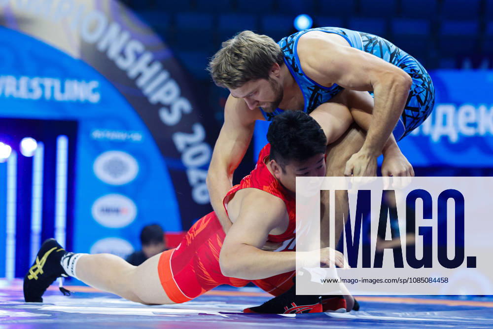 Senior World Championships, 130 kg Open Weight Class: Danila Sotnikov (ITA) def. Yuta Nara (JPN)