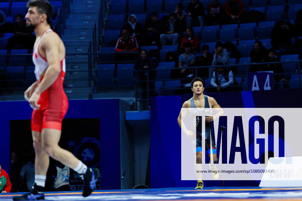 Senior World Championships, 63 kg Greco-Roman: Edmond Armen Nazaryan (BUL) def. Kerem Kamal (TUR)