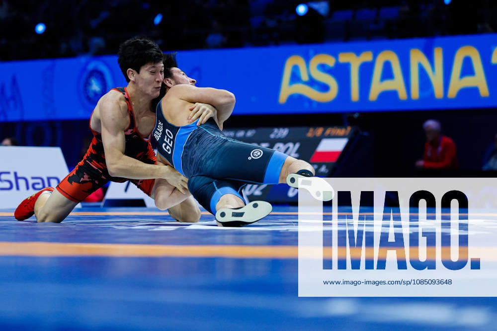 Senior World Championships, 63 kg Greco-Roman: Ozodbek Khalimboev (UZB) def. Pridon Abuladze (GEO)