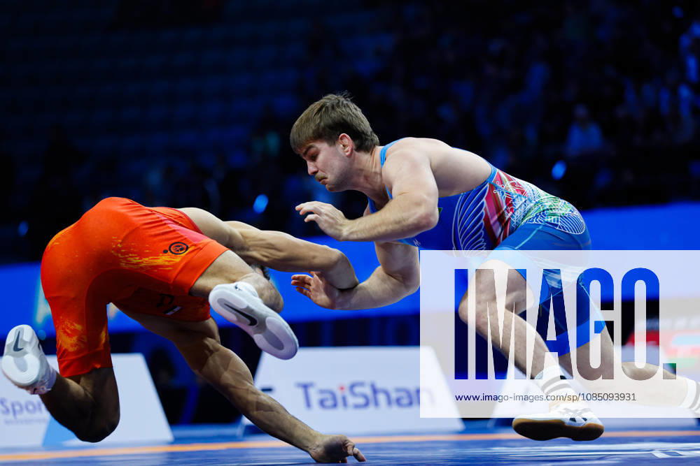 Senior World Championships, 87 kg Greco-Roman: Tamas Levai (HUN) defeated Mohamed Elkasem Elsayed Ahmed Saied Dyab (EGY)