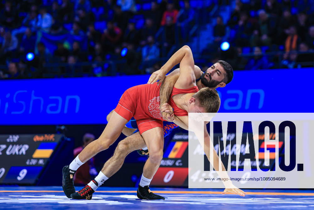 Senior World Championships, 63 kg Greco-Roman: Karen Aslanyan (ARM) defeated Corneliu Rusu (MDA)